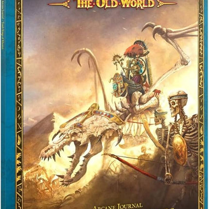 Dit is een foto van het spel Arcane Journaltomb Kings Of Khemri - Tomb Kings of Khemri te koop bij Speldorado Spellenwinkel Delft