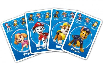 Dit is een foto van het spel Paw Patrol Kwartet te koop bij Speldorado Spellenwinkel Delft