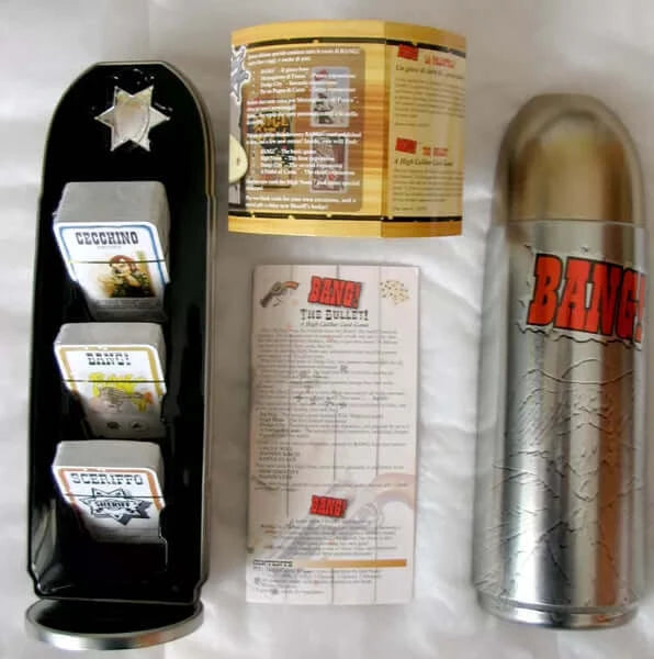 Dit is een foto van het spel Bang The Bullet - EN te koop bij Speldorado Spellenwinkel Delft