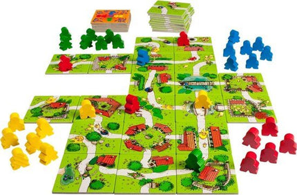 Dit is een foto van het spel Carcassonne Junior te koop bij Speldorado Spellenwinkel Delft