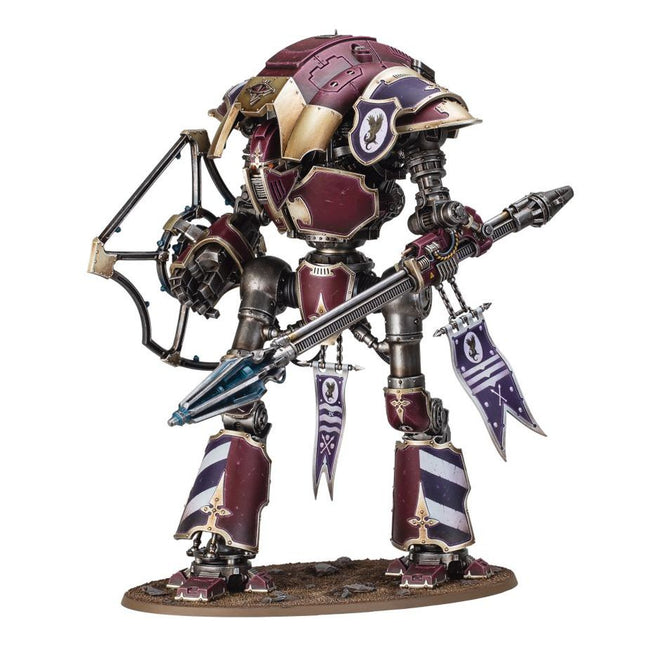 Dit is een foto van het spel Horus Heresycerastus Knight Lancer - Horus Heresy te koop bij Speldorado Spellenwinkel Delft