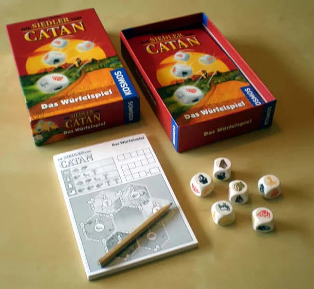 Dit is een foto van het spel Het Dobbelspel - Catan te koop bij Speldorado Spellenwinkel Delft