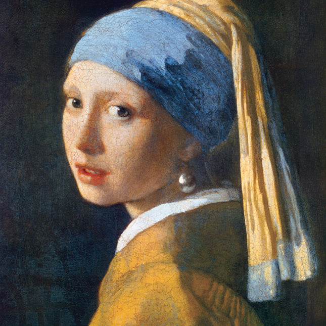 Dit is een foto van het spel Girl with the Pearl Earring - Johannes Vermeer te koop bij Speldorado Spellenwinkel Delft