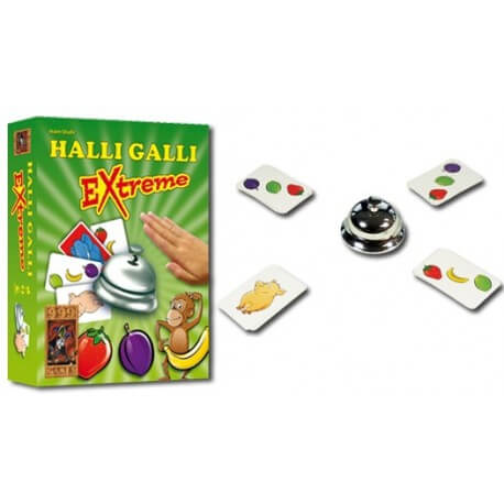 Dit is een foto van het spel Halli Galli Extreme te koop bij Speldorado Spellenwinkel Delft