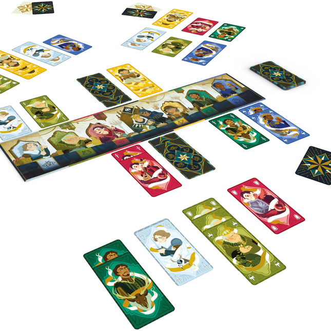 Dit is een foto van het spel hielenlikkers te koop bij Speldorado Spellenwinkel Delft