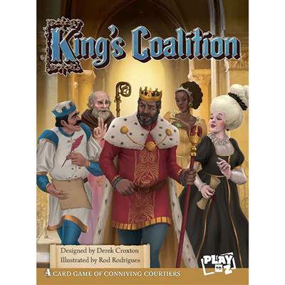 Dit is een foto van het spel Kings Coalition te koop bij Speldorado Spellenwinkel Delft