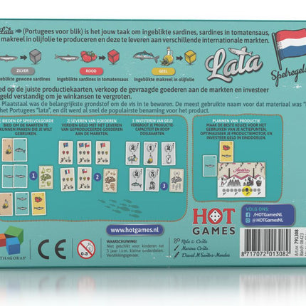 Dit is een foto van het spel Lata te koop bij Speldorado Spellenwinkel Delft