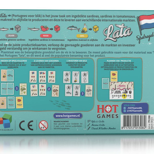 Dit is een foto van het spel Lata te koop bij Speldorado Spellenwinkel Delft