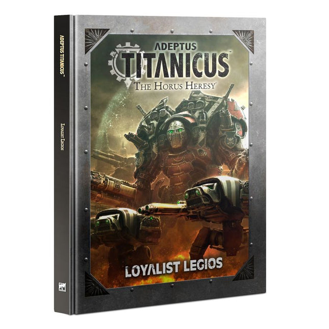 Dit is een foto van het spel Loyalist Legios (Eng) - ADEPTUS TITANICUS te koop bij Speldorado Spellenwinkel Delft