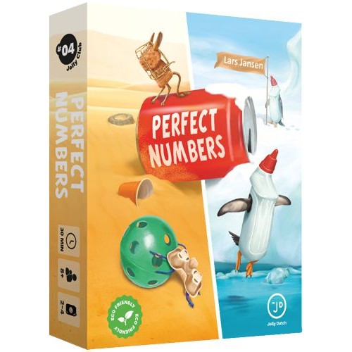 Dit is een foto van het spel Perfect Numbers- NL - EN te koop bij Speldorado Spellenwinkel Delft