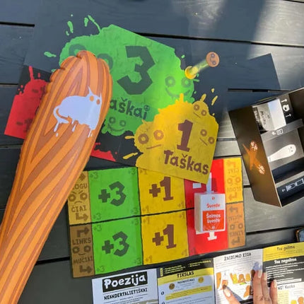 Dit is een foto van het spel Poetry for Neanderthals EN te koop bij Speldorado Spellenwinkel Delft