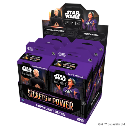 Secrets of Power Display Decks - Star Wars Unlimited