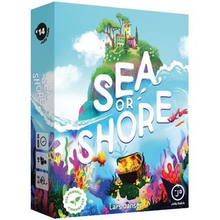Dit is een foto van het spel Sea or Shore - NL - EN te koop bij Speldorado Spellenwinkel Delft