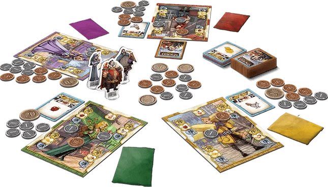 Dit is een foto van het spel Sheriff of Nottingham 2e Editie -EN te koop bij Speldorado Spellenwinkel Delft