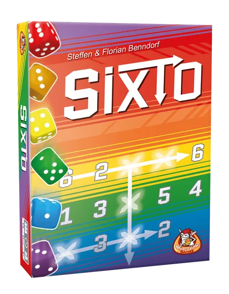 Dit is een foto van het spel Sixto te koop bij Speldorado Spellenwinkel Delft