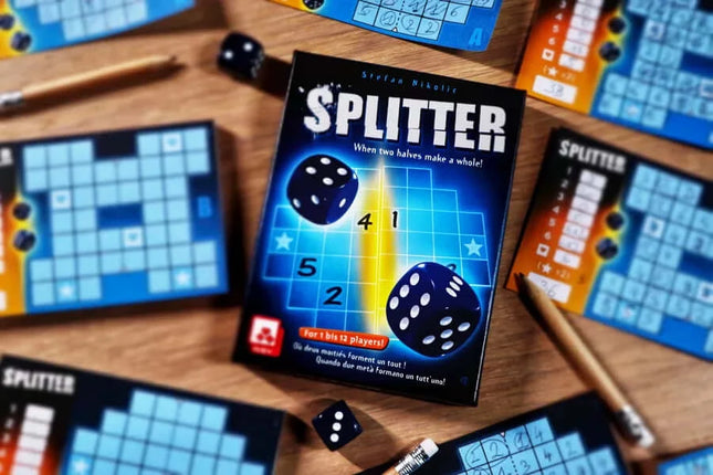 Dit is een foto van het spel Splitter te koop bij Speldorado Spellenwinkel Delft