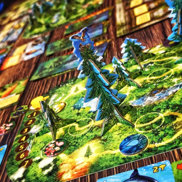 Dit is een foto van het spel Canopy Evergreen Standard Edition te koop bij Speldorado Spellenwinkel Delft