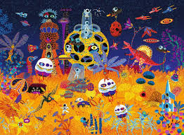 Dit is een foto van het spel Fantastic Planet - 300 stukjes te koop bij Speldorado Spellenwinkel Delft