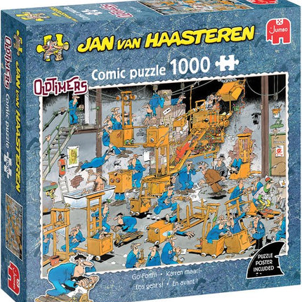 Karren maar - 1000 stukjes - Jan van Haasteren