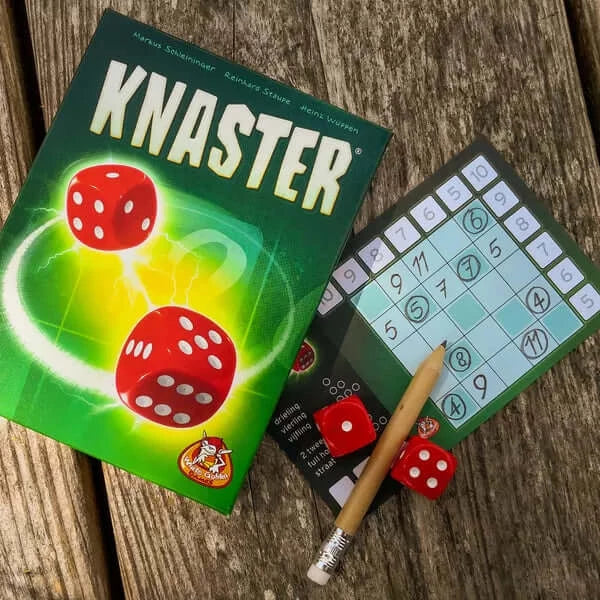 Dit is een foto van het spel Knaster te koop bij Speldorado Spellenwinkel Delft