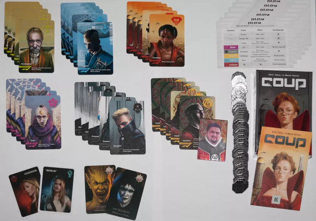 Dit is een foto van het spel Coup EN te koop bij Speldorado Spellenwinkel Delft