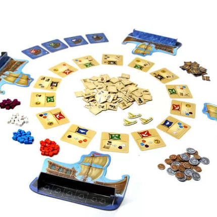 Dit is een foto van het spel Alles Aan Boord?! te koop bij Speldorado Spellenwinkel Delft