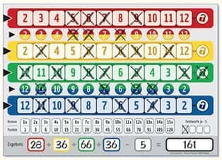 Dit is een foto van het spel Qwixx Big Points  bloks te koop bij Speldorado Spellenwinkel Delft