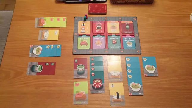 Dit is een foto van het spel Sushi Go Party te koop bij Speldorado Spellenwinkel Delft