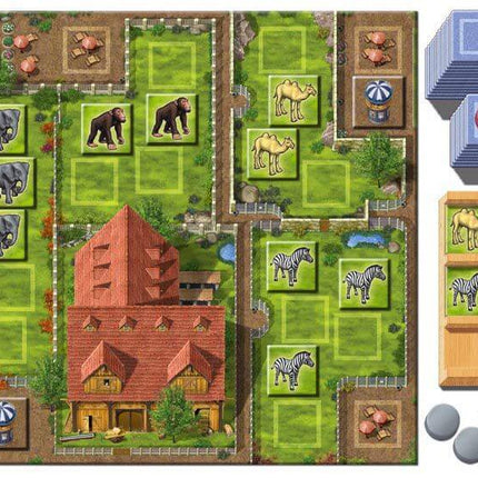 Dit is een foto van het spel Zooloretto te koop bij Speldorado Spellenwinkel Delft