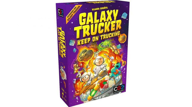 Dit is een foto van het spel Galaxy Trucker Keep on Trucking - EN te koop bij Speldorado Spellenwinkel Delft