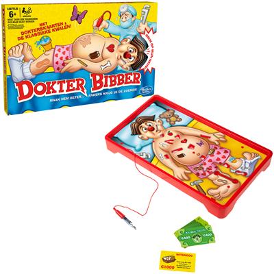 Dit is een foto van het spel Dokter Bibber te koop bij Speldorado Spellenwinkel Delft
