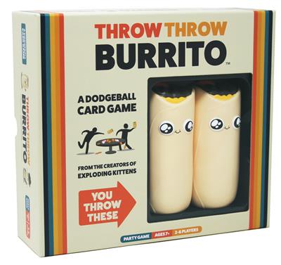 Dit is een foto van het spel Throw Throw Burrito EN te koop bij Speldorado Spellenwinkel Delft