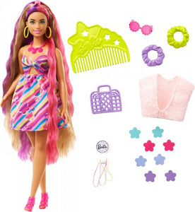 Totally Hair Doll Flower Look -Jurk - Hcm89 - Barbie, 57138203 van Mattel te koop bij Speldorado !