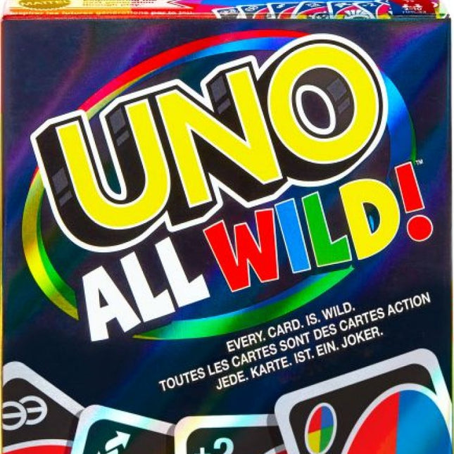 Dit is een foto van het spel Uno All Wild te koop bij Speldorado Spellenwinkel Delft