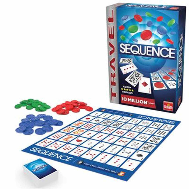 Dit is een foto van het spel Sequence Travel te koop bij Speldorado Spellenwinkel Delft