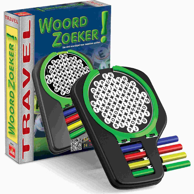 Dit is een foto van het spel Woordzoeker Travel '19 te koop bij Speldorado Spellenwinkel Delft