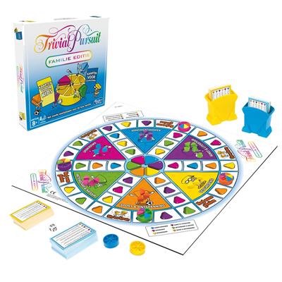 Dit is een foto van het spel Trivial Pursuit Familie Editie Nederland te koop bij Speldorado Spellenwinkel Delft