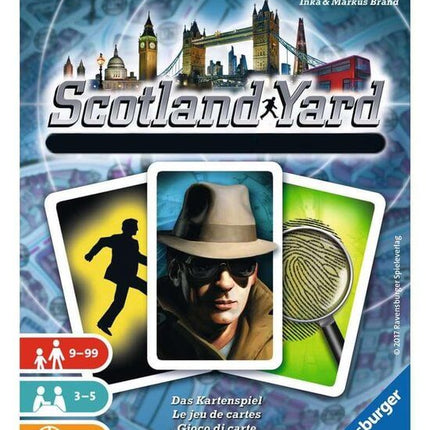 Dit is een foto van het spel Scotland Yard Cardgame te koop bij Speldorado Spellenwinkel Delft