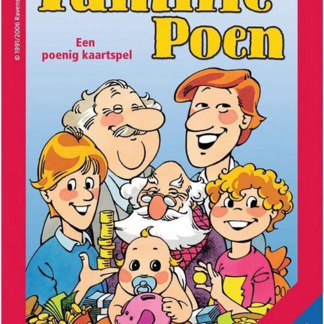 Dit is een foto van het spel Familie Poen te koop bij Speldorado Spellenwinkel Delft