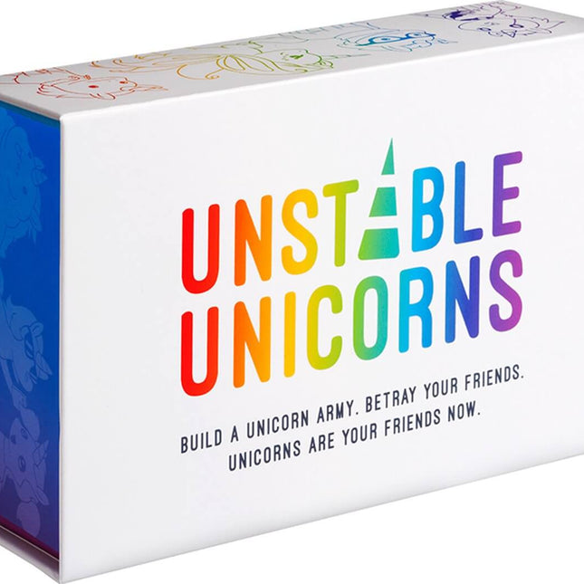 Dit is een foto van het spel Unstable Unicorns NL te koop bij Speldorado Spellenwinkel Delft