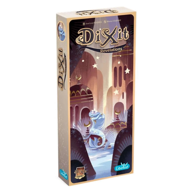 Dit is een foto van het spel Dixit Revelations Expansion EN-NL te koop bij Speldorado Spellenwinkel Delft