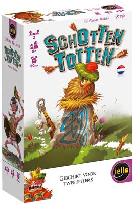 Dit is een foto van het spel Schotten Totten NL te koop bij Speldorado Spellenwinkel Delft
