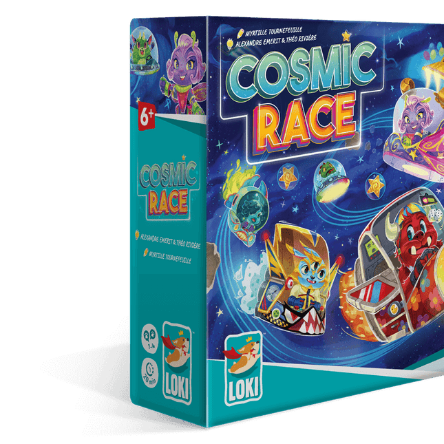 Dit is een foto van het spel Cosmic Race EN te koop bij Speldorado Spellenwinkel Delft