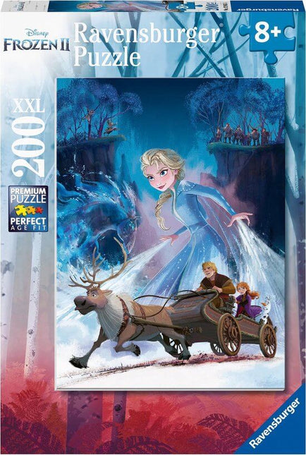 Dit is een foto van het spel Frozen 2 Het mysterieuze bos - 200 XXL te koop bij Speldorado Spellenwinkel Delft