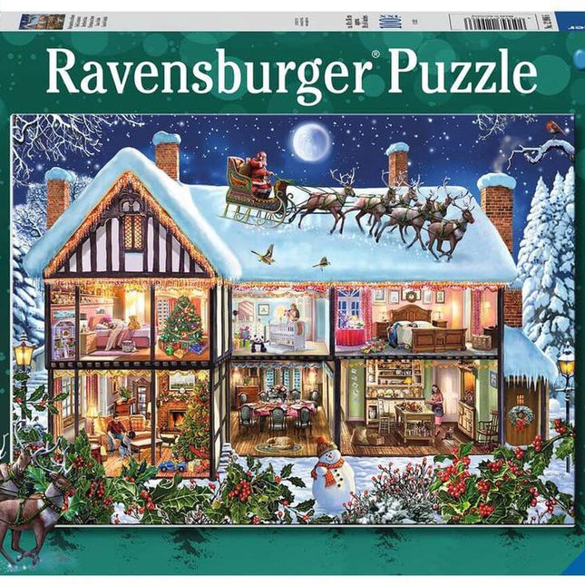 Dit is een foto van het spel Kerstmis Thuis te koop bij Speldorado Spellenwinkel Delft