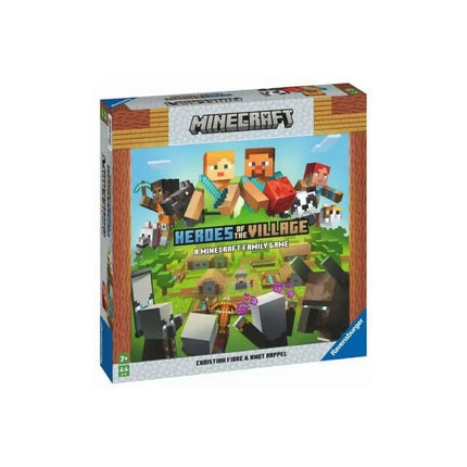 Dit is een foto van het spel Minecraft junior - Heroes of the village te koop bij Speldorado Spellenwinkel Delft