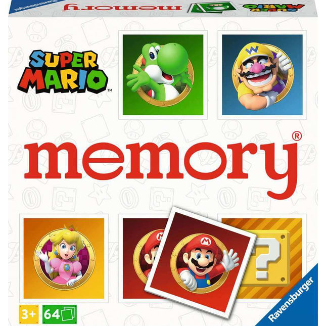 Dit is een foto van het spel Super Mario memory te koop bij Speldorado Spellenwinkel Delft