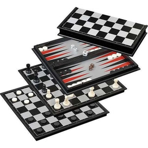 Schaken Backgammon Dam Set Magnetic, 60446181 van Vedes te koop bij Speldorado !