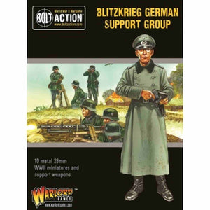 Bolt Action 2 Blitzkrieg German Support Group (Hq, Mortar & Mmg) - En, 402212007 van Warlord Games te koop bij Speldorado !