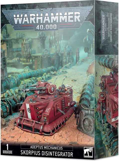 Dit is een foto van het spel Korpius Disintegrator - Adeptus Mechanicus te koop bij Speldorado Spellenwinkel Delft